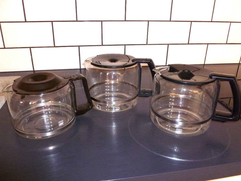 Verseuses/carafe en verre pour cafetière KRUPS, Verre, Autres marques, Autres types, Comme neuf