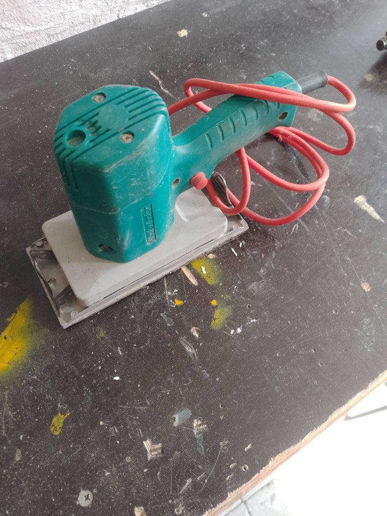 vlakschuurmachine, Doe-het-zelf en Bouw, Ophalen, Gebruikt, Minder dan 600 watt, Vlakschuurmachine