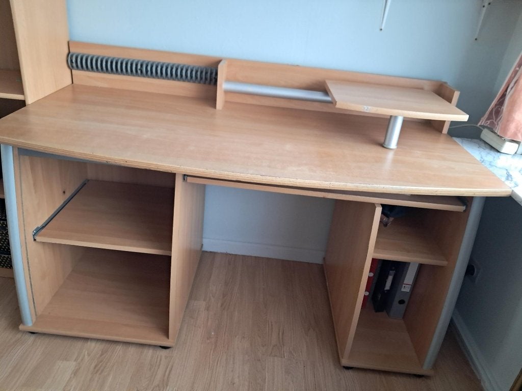 bureau met veel opbergruimte, Ophalen, Gebruikt