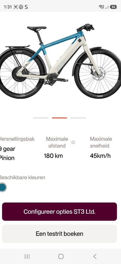 Achat de l'édition limitée Stromer 2026, Enlèvement, Comme neuf, 50 km par batterie ou plus, Stromer
