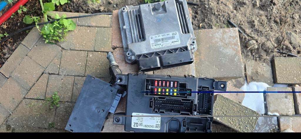 Ecu Set opel corsa d 1.3 Dtc bw 2013, Ophalen of Verzenden, Gebruikt, Opel