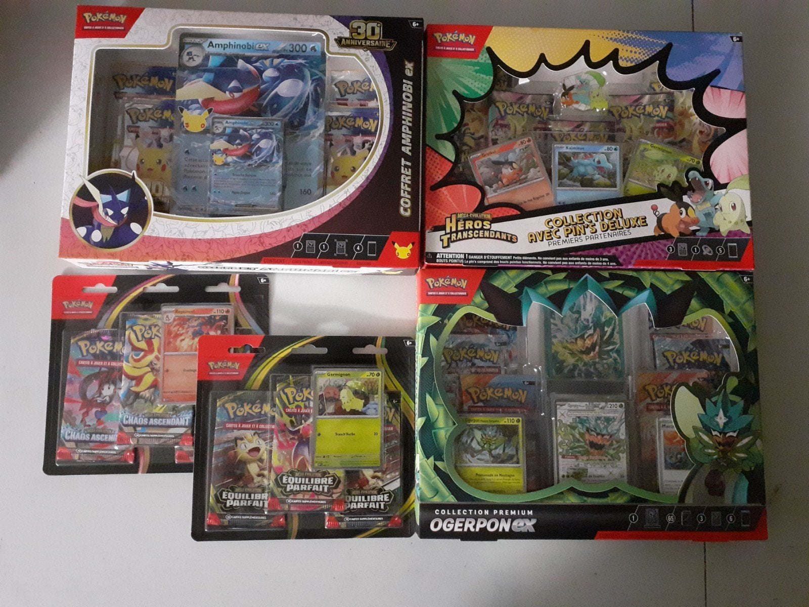 Lot Pokémon neuf / français, Hobby & Loisirs créatifs, Enlèvement