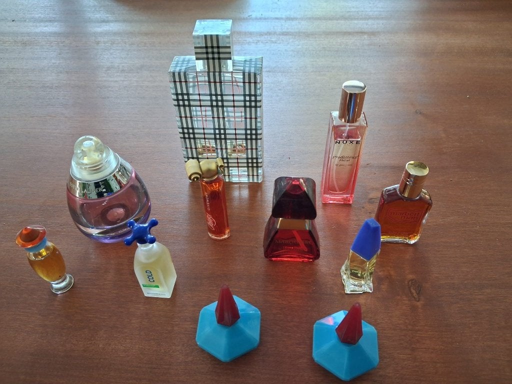parfumflesjes, Ophalen, Zo goed als nieuw