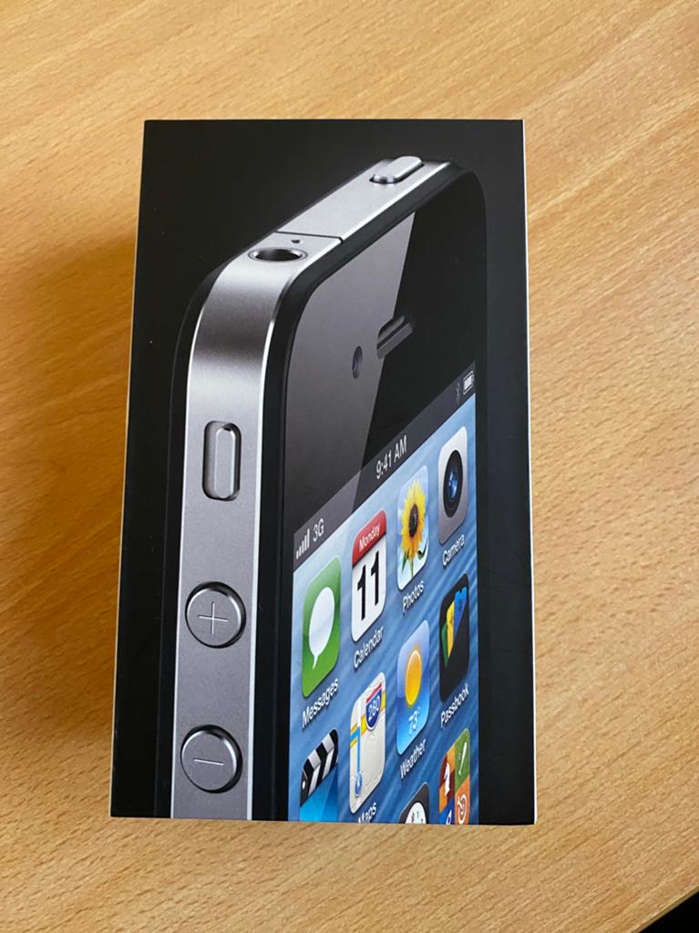 Iphone 4 black 8 gb, complet avec facture, 100€, Informatique & Logiciels, Apple iPad Tablettes, Enlèvement ou Envoi, Utilisé