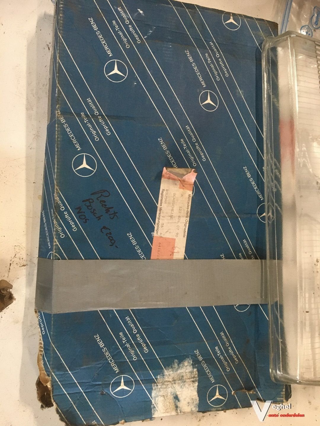 Mercedes W123 Koplampglas Nieuw Bosch Rechtsvoor, Auto-onderdelen, Gebruikt, -, -, Ophalen of Verzenden