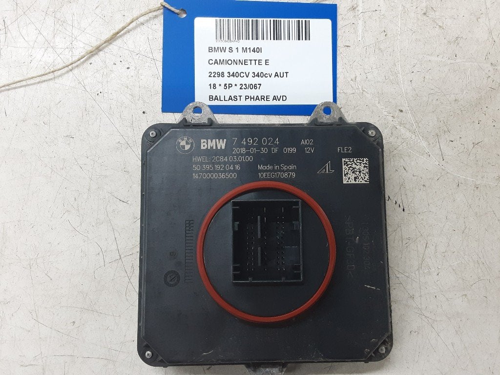 BALLAST DE PHARE XENON DROIT BMW 1 serie (F20) (7492024), Autos : Pièces & Accessoires, Mevr. I. Hauben, Utilisé, BMW, Rue de l'Espoir 34 34
4030  GRIVEGNÉE, BE