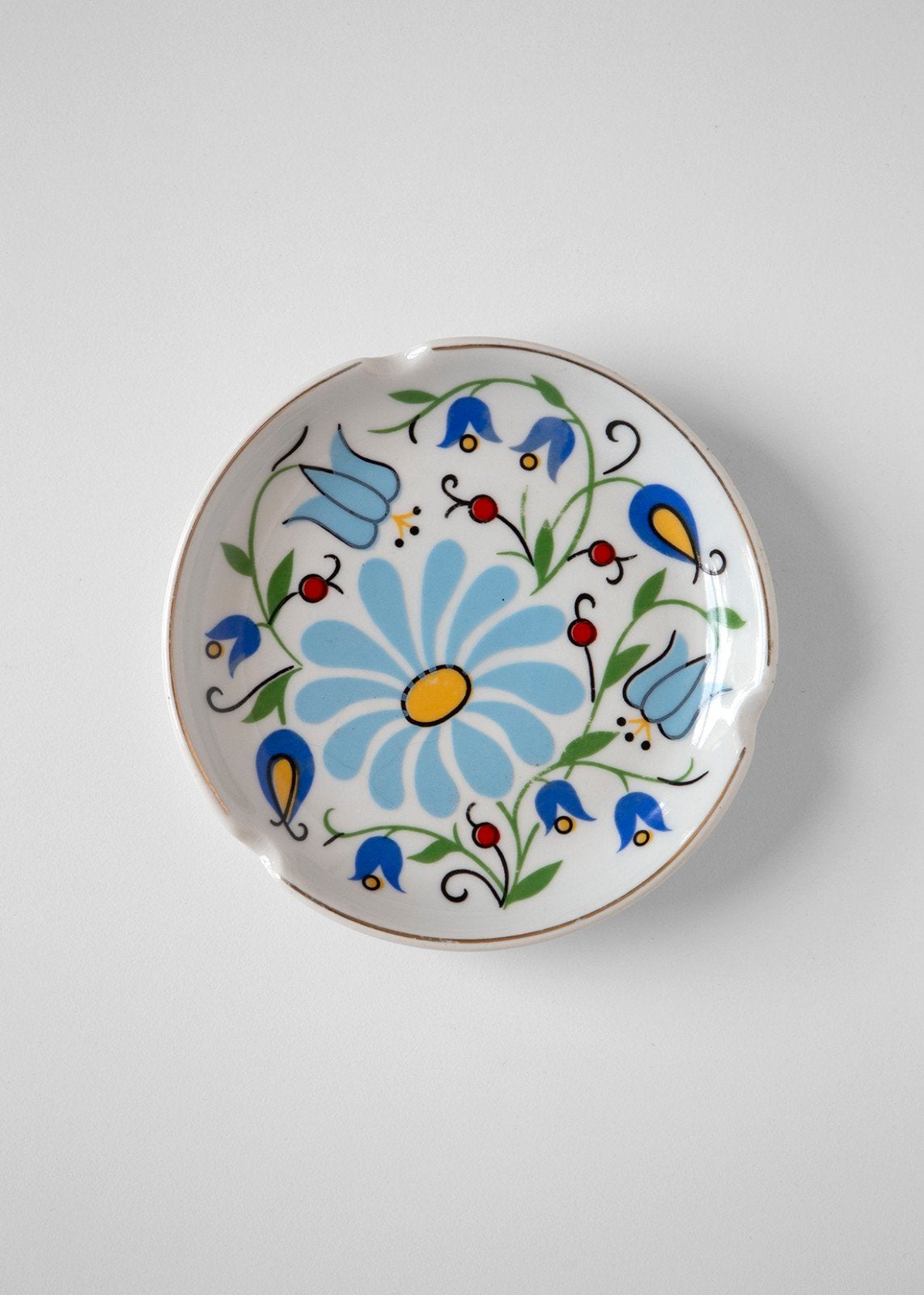 Vintage Lubiana Porseleinen Asbak, Antiek en Kunst, Ophalen of Verzenden