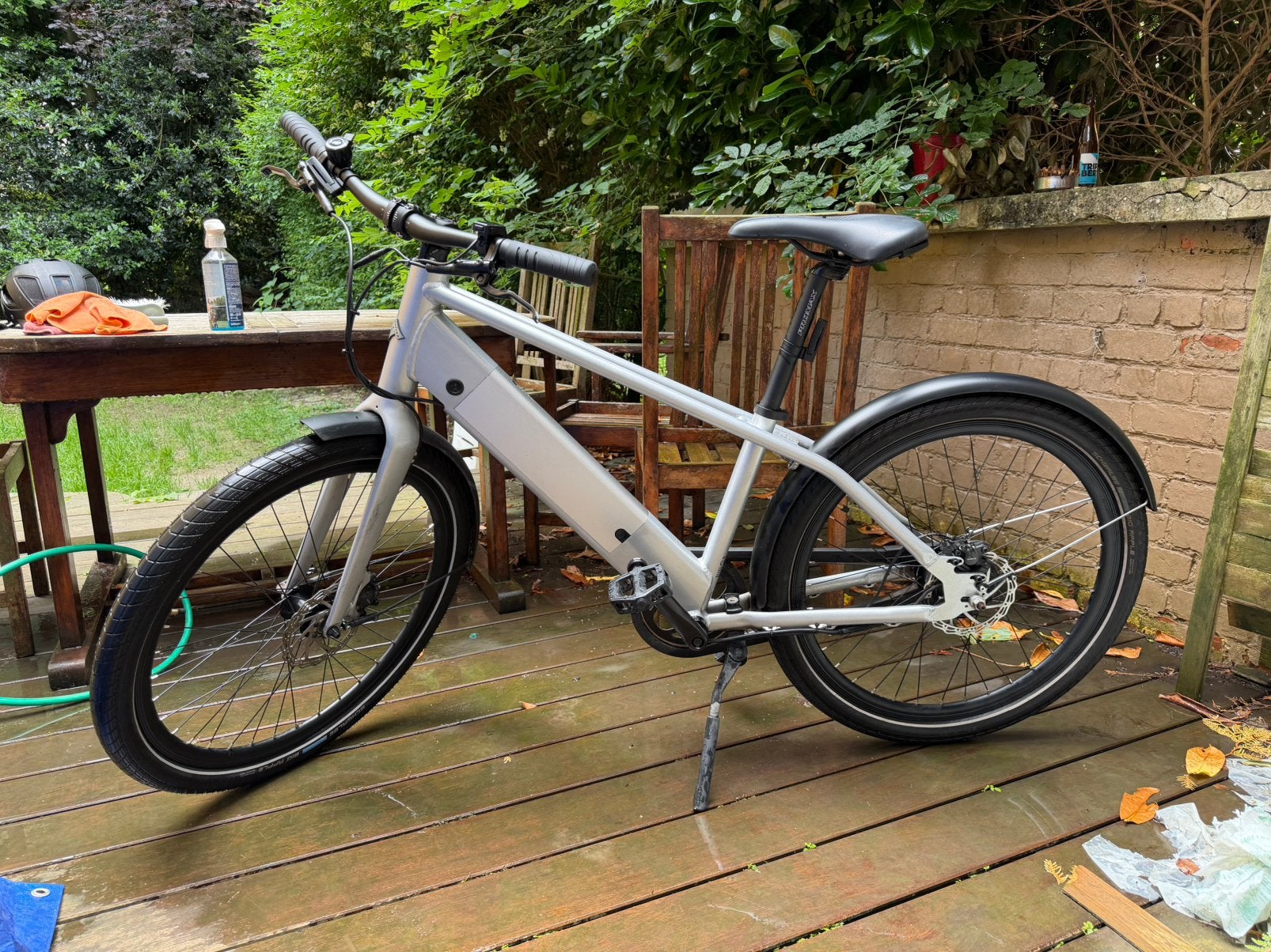 Velo electrique marque Ahooga modele Urban Hybrid, Autres marques, 51 à 55 cm, Enlèvement, Moins de 30 km par batterie