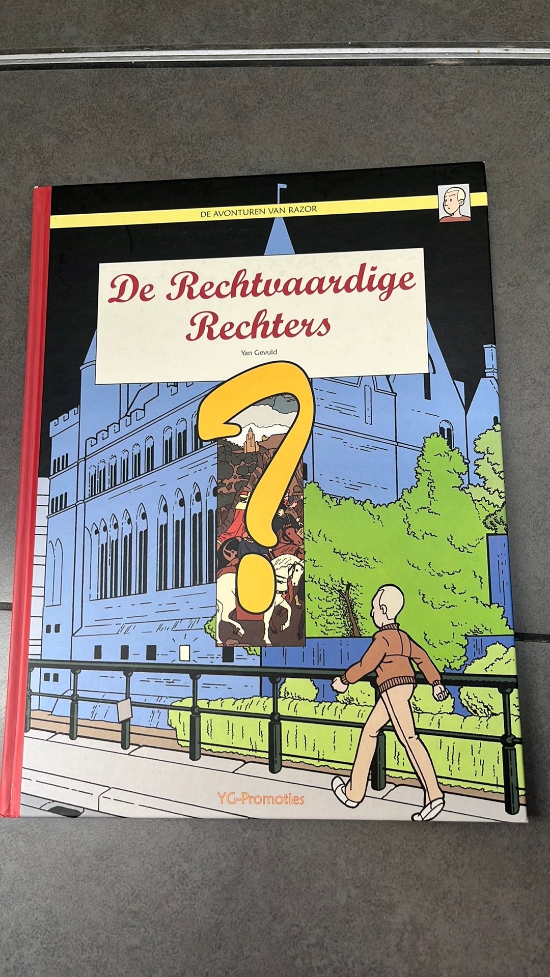 De rechtvaardige rechters Jan Gevuld gesigneerd stripboek, Boeken, Ophalen, Zo goed als nieuw