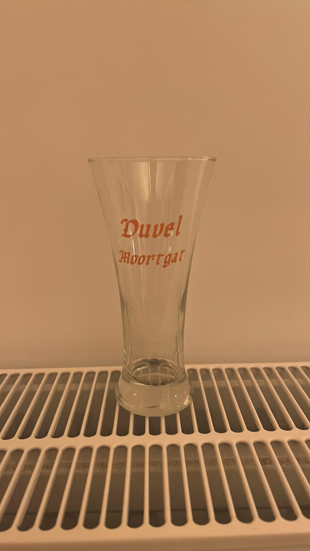 Verre duvel moortgat, Collections, Marques de bière, Enlèvement ou Envoi, Comme neuf, Duvel