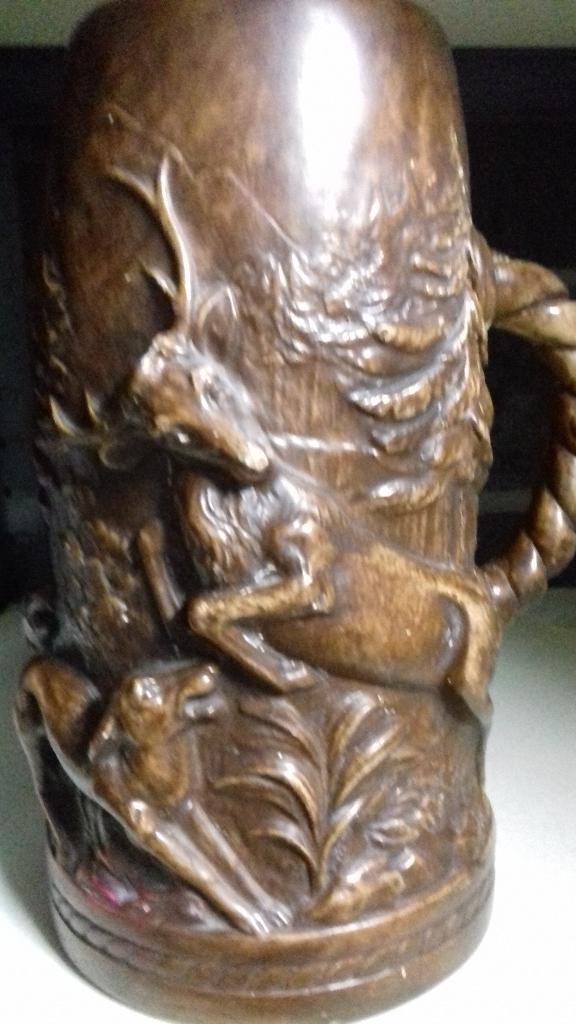 vase en terre cuite, Enlèvement