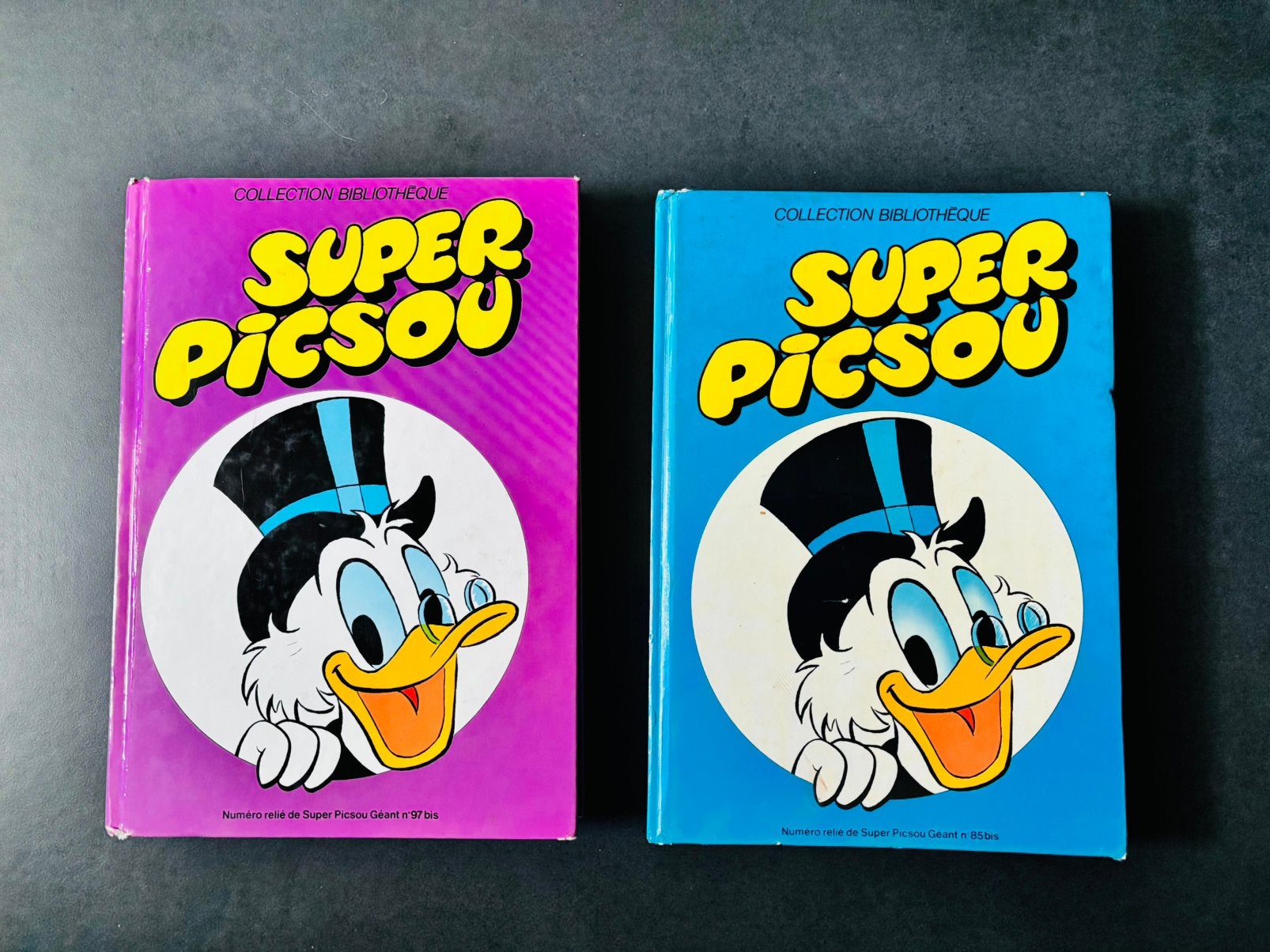 2 livres disney de la collection Super Picsou, Plusieurs BD, Enlèvement ou Envoi, Utilisé