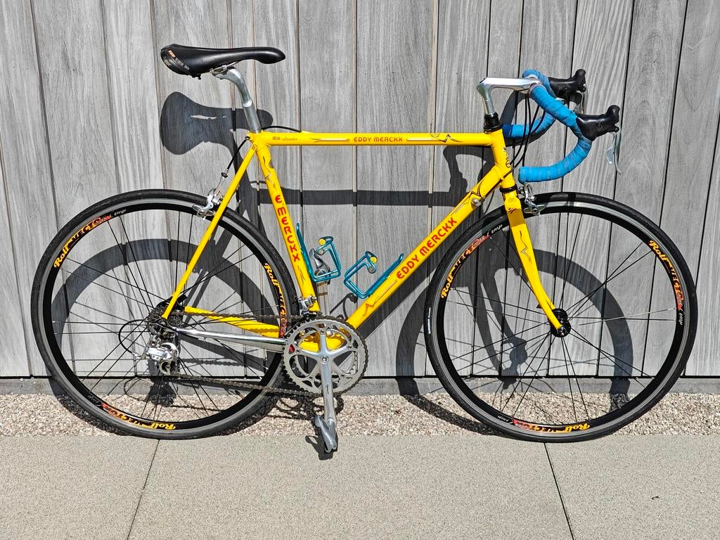 vintage Eddy Merckx MX Leader - couleurs team Flandres, Vélos & Vélomoteurs, Vélos | Vélos de course, Utilisé, 28 pouces, Acier