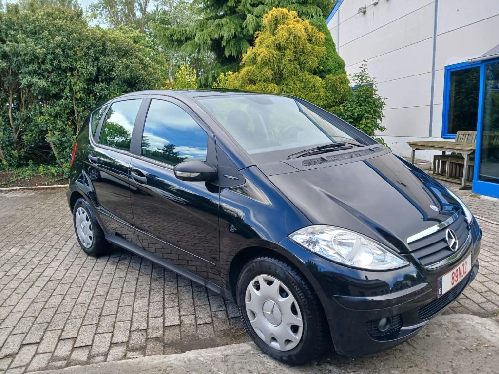 Mercedes-Benz A-Class – 2.0 Diesel Automaat Bj 2005 97000km, Auto's, Automaat, Alarm, Zwart, Bedrijf