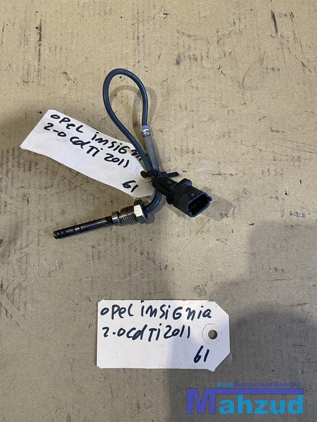OPEL INSIGNIA A 2.0 cdti Uitlaat temperatuursensor 55566185, Gebruikt, Opel Automobile GmbH, Kontakt@opel-infoservice.de, Opel