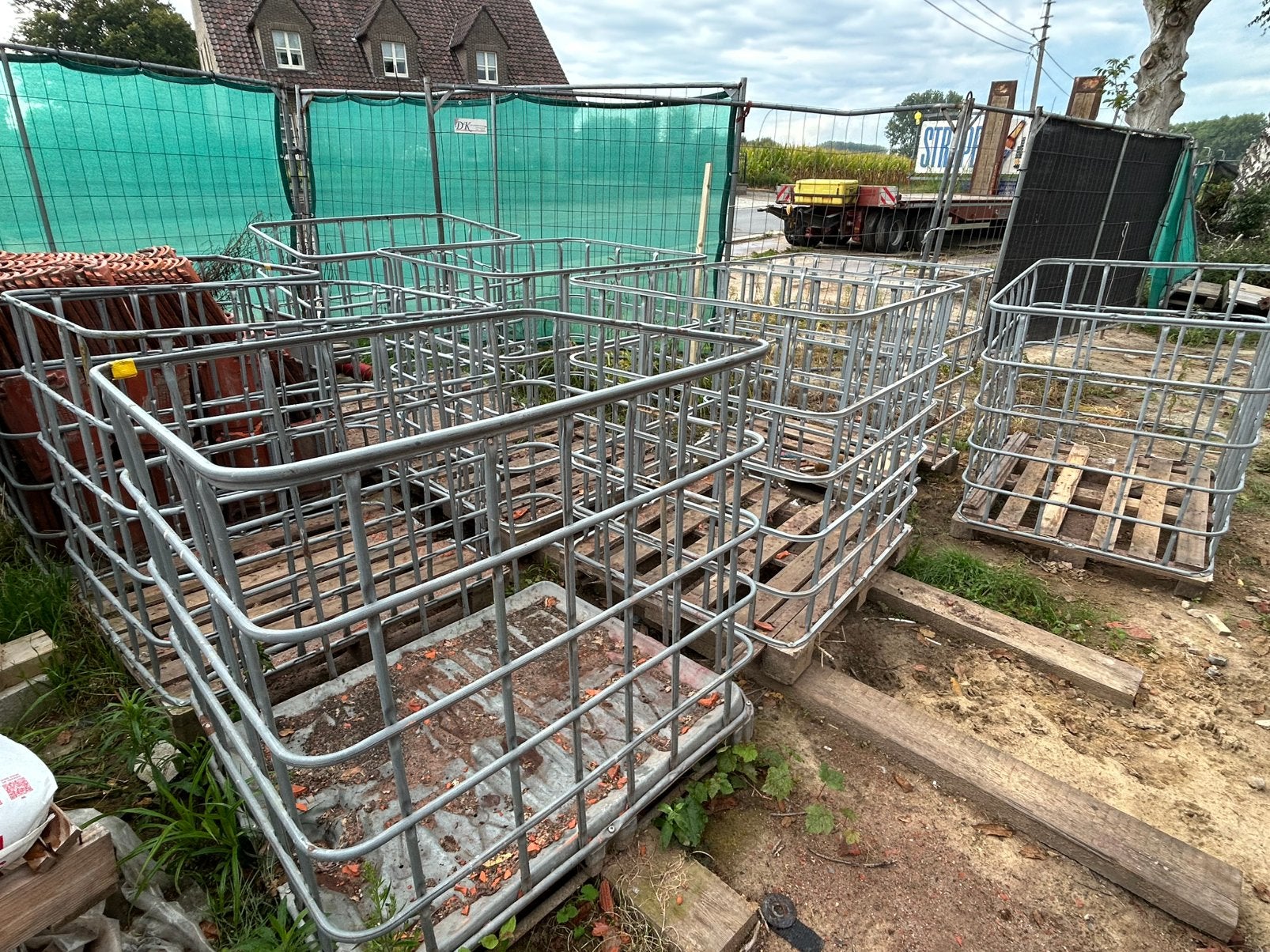 IBC kooien, Doe-het-zelf en Bouw, Ophalen, Gebruikt