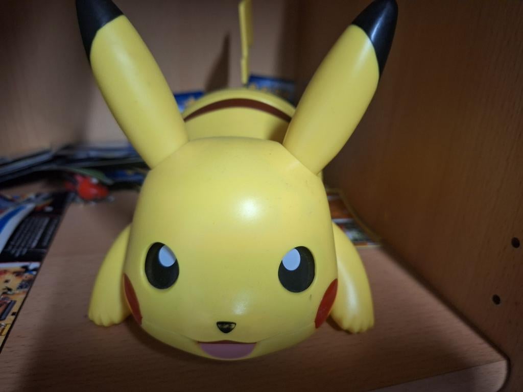 Pokemon pikachu rijdend met geluid en licht, Ophalen