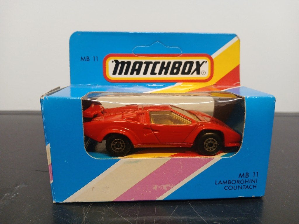 MINIATURE VOITURE MATCHBOX MB11 LAMBO COUNTACH, Enlèvement ou Envoi, Comme neuf, Voiture, Matchbox