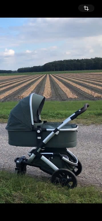 Joolz Geo Marvellous Green – Topstaat, Kinderen en Baby's, Kinderwagens en Combinaties, Ophalen, Zo goed als nieuw, Combiwagen