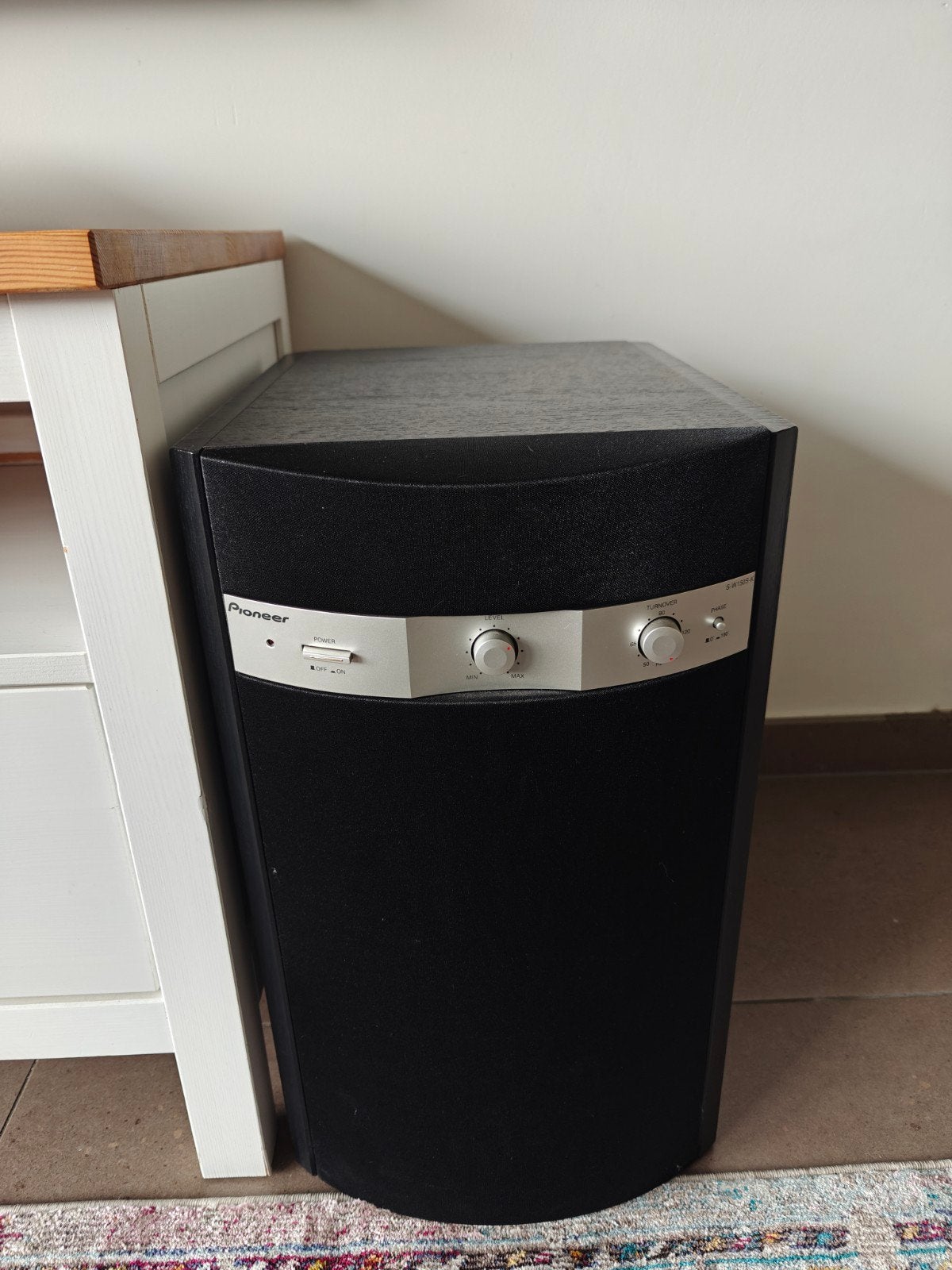 Pioneer subwoofer, Audio, Tv en Foto, Luidsprekerboxen, Ophalen, AUX-ingang, Zo goed als nieuw, Pioneer