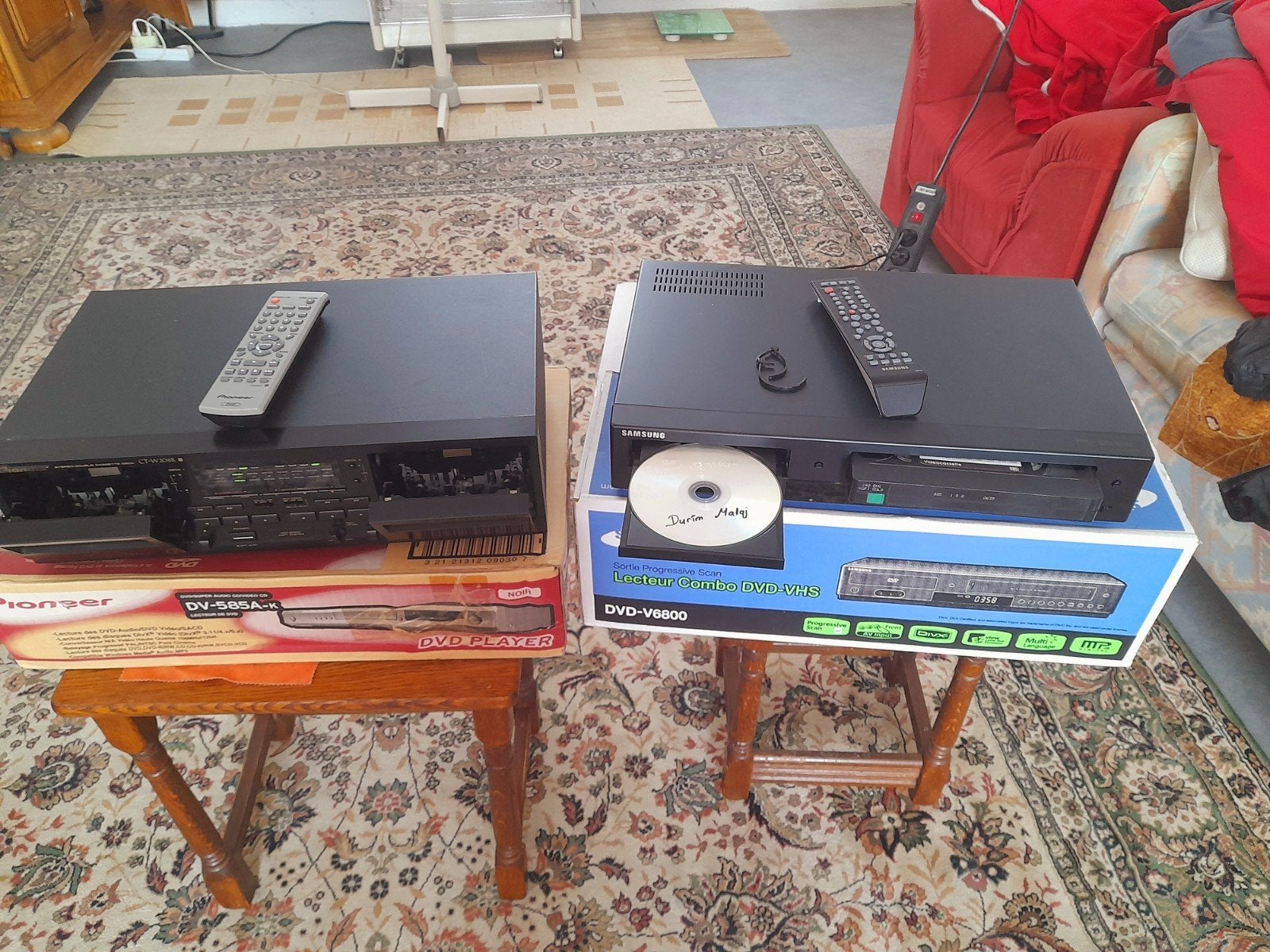 Nieuwe DVD cd radio kasete alles op de fotos, Audio, Tv en Foto, DVD spelers, Ophalen