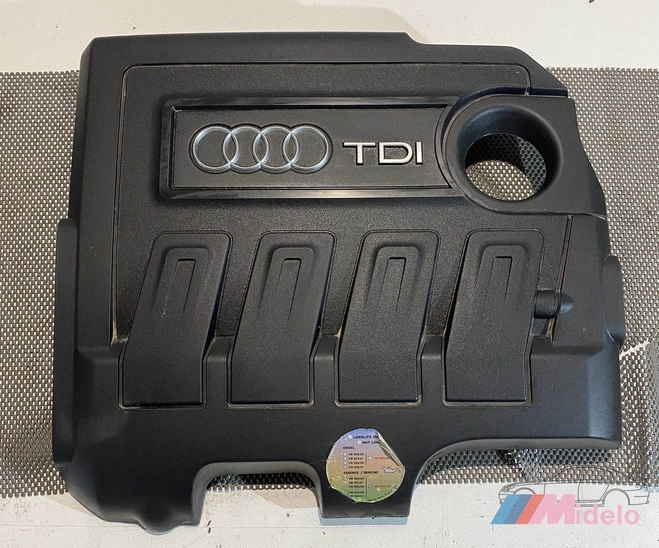 AUDI A1 AFDEKPLAAT MOTOR 03L103925AS, Gebruikt, -, -, -