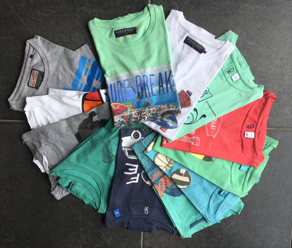 12 t-shirts NEUFS garçon taille 14 ans, Kinderen en Baby's, Kinderkleding | Maat 164, Ophalen of Verzenden, Zo goed als nieuw