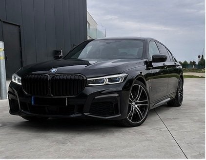 BMW 745e M Sport, Auto's, BMW, Automaat, Achterwielaandrijving, Leder, Adaptive Cruise Control