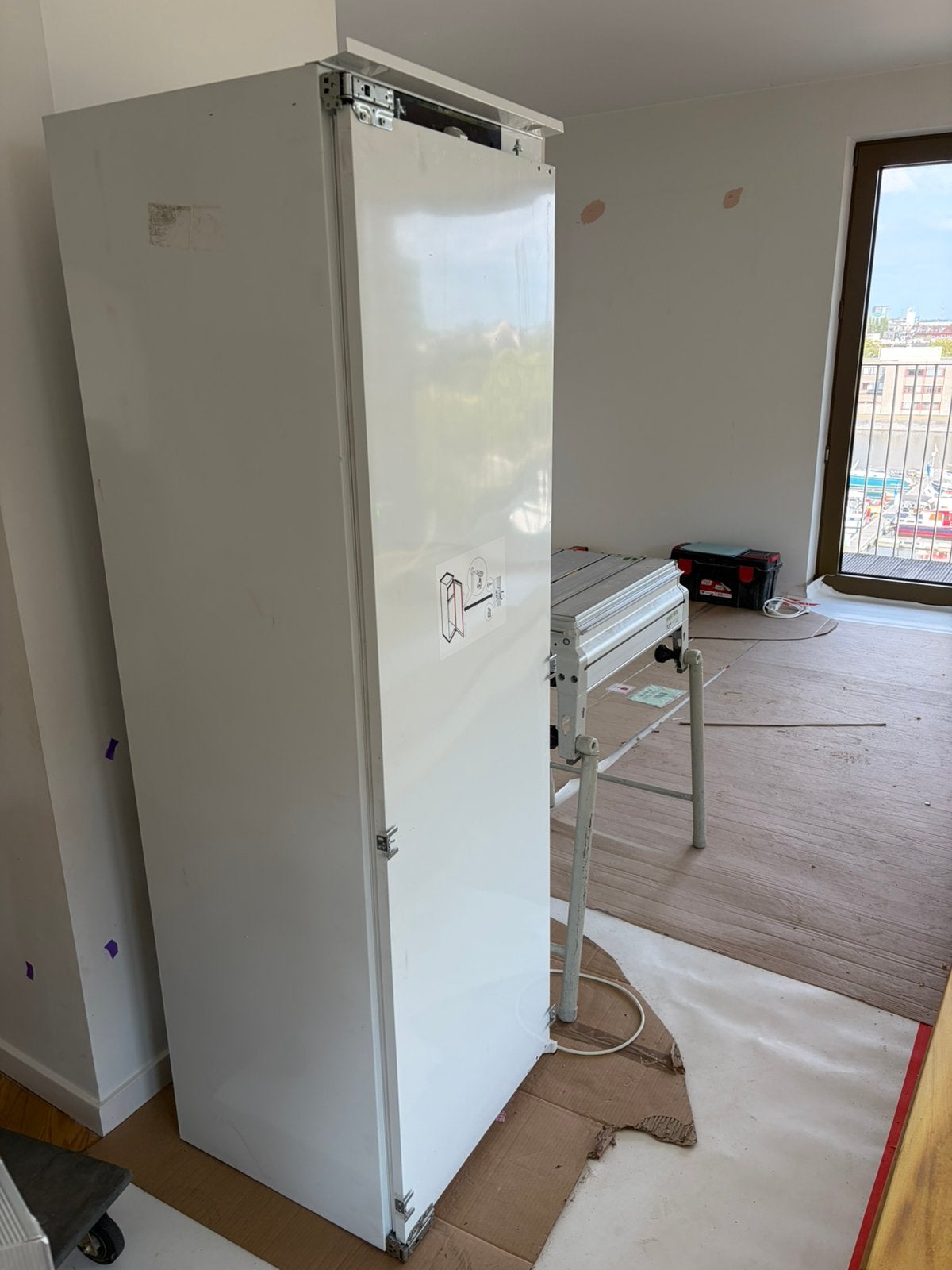 AEG inbouw koelkast met vriesvak, Elektronische apparatuur, Koelkasten en IJskasten, Ophalen, 100 tot 150 liter, 160 cm of meer