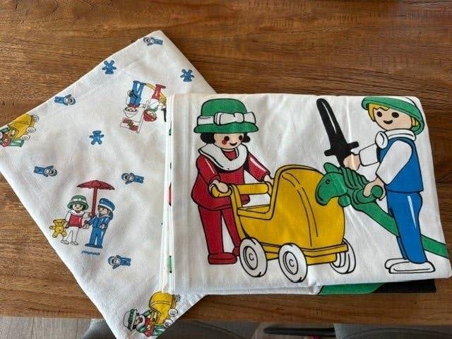 Housse de couette Playmobil, Garçon ou Fille, Enlèvement ou Envoi, Housse de couette, Multicolore