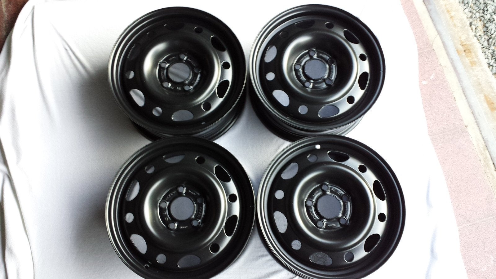 Stalen velgen Opel, Auto-onderdelen, Ophalen, 15 inch, Velg(en), Personenwagen