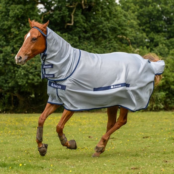 Bucas vliegdeken 115cm, Animaux & Accessoires, Chevaux & Poneys | Couvertures & Couvre-reins, Enlèvement, Comme neuf, Bucas