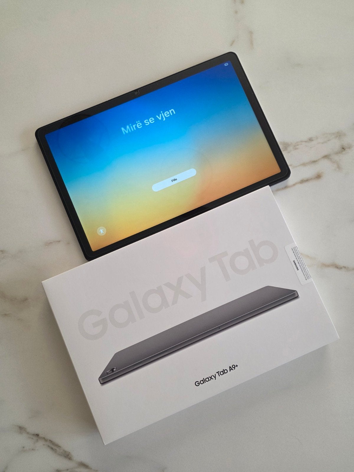 Samsung Galaxy Tab A9+ 64GB – als nieuw – doos + laadkabel, Ophalen, 64 GB