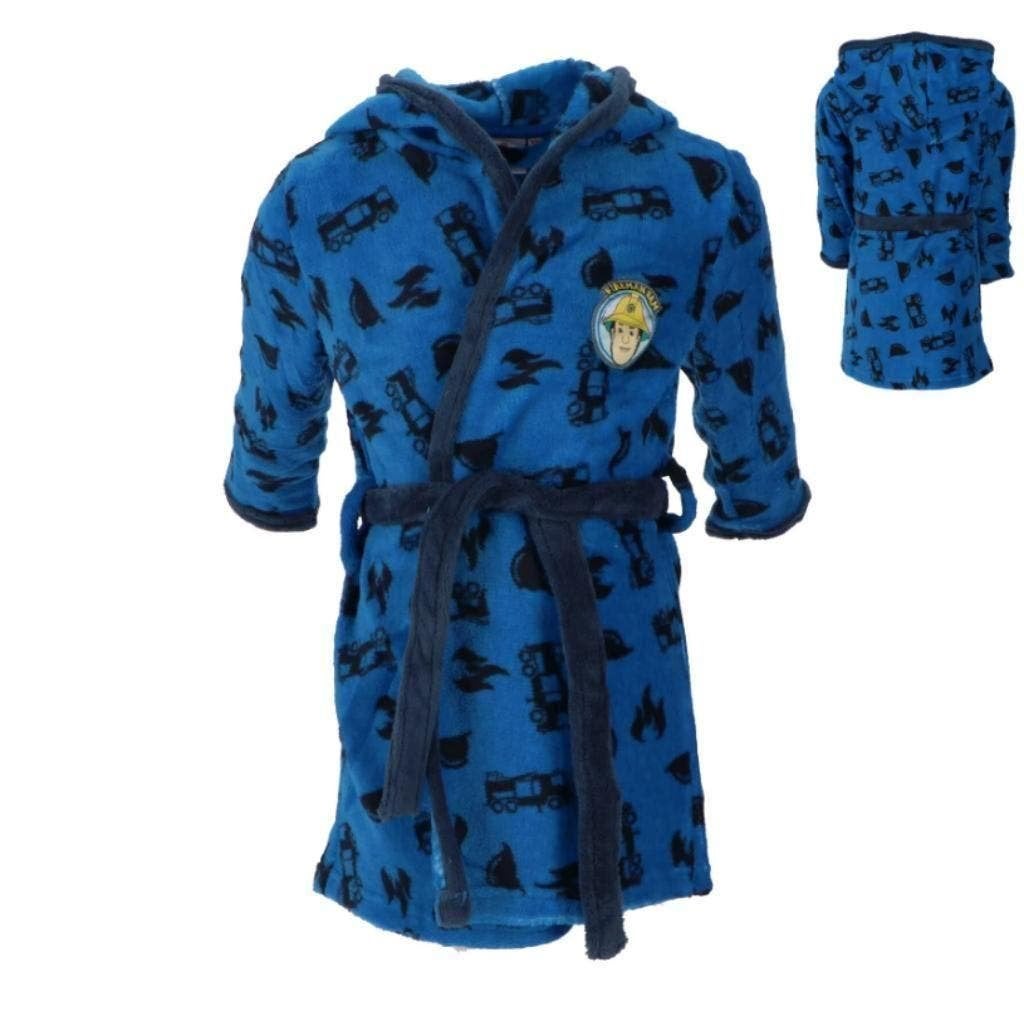 Brandweerman Sam fleece Badjas - Maat 98/104, Enlèvement ou Envoi, Neuf, Garçon, Vêtements de nuit ou Sous-vêtements