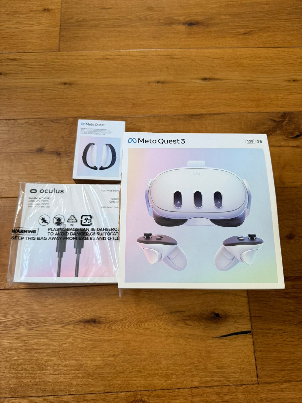 Meta Quest 3 128GB – In absolute nieuwstaat! (Mixed Reality), Enlèvement, Comme neuf, Contrôleur