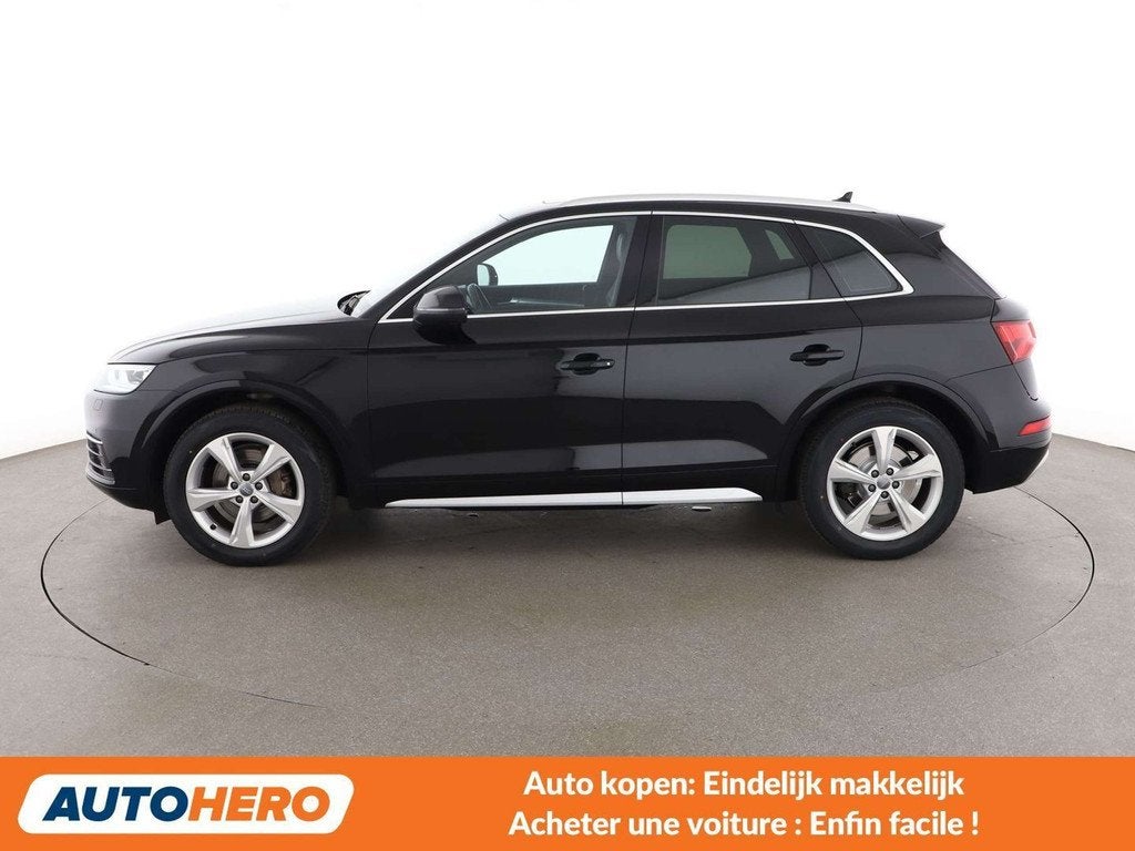 Audi Q5 35 TDI Mild-Hybrid sport (bj 2020, automaat), Auto's, Gebruikt, Q5, Zwart, 18100 kg