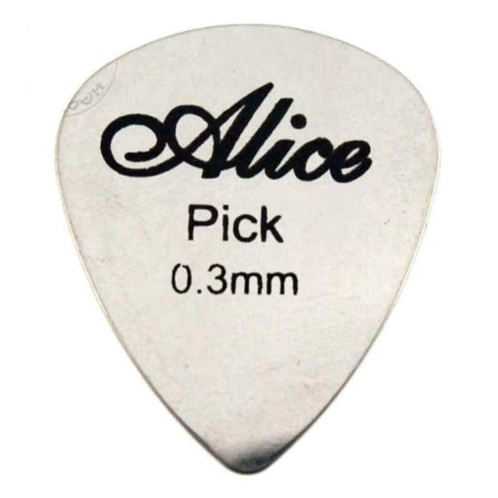 RVS Stainless steel plectrum merk Alice, Musique & Instruments, Enlèvement ou Envoi, Neuf, Guitare acoustique