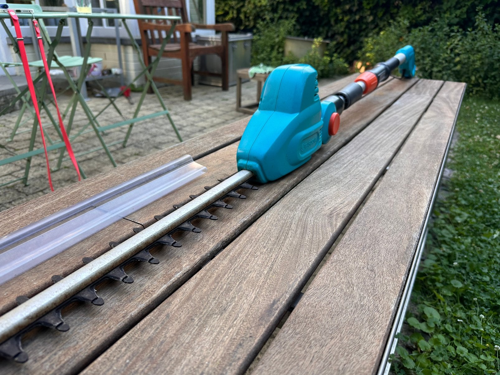 Gardena Taille-haies sur perche 500W 3,5 m, Jardin & Terrasse, Enlèvement, Utilisé