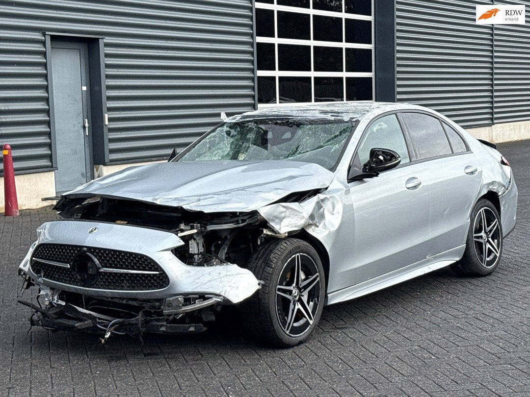 Mercedes-Benz C-klasse 220 D | AMG Pakket | Pano| Memory sea, Automaat, Gebruikt, Bedrijf, Te koop