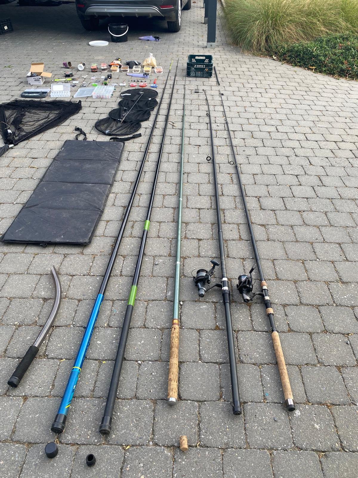 Materiel de pêche (lot entier), Enlèvement, Comme neuf, Ensemble complet