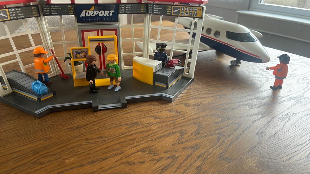 Airport playmobile, Ophalen, Gebruikt