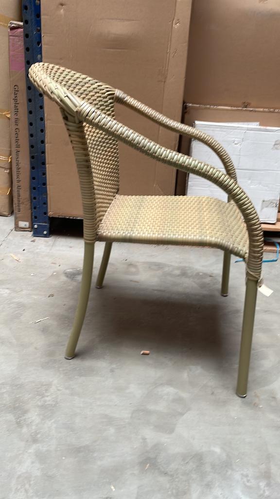 DUO tuin stoel Dedon, Ophalen of Verzenden, Nieuw, Wicker, Stapelbaar