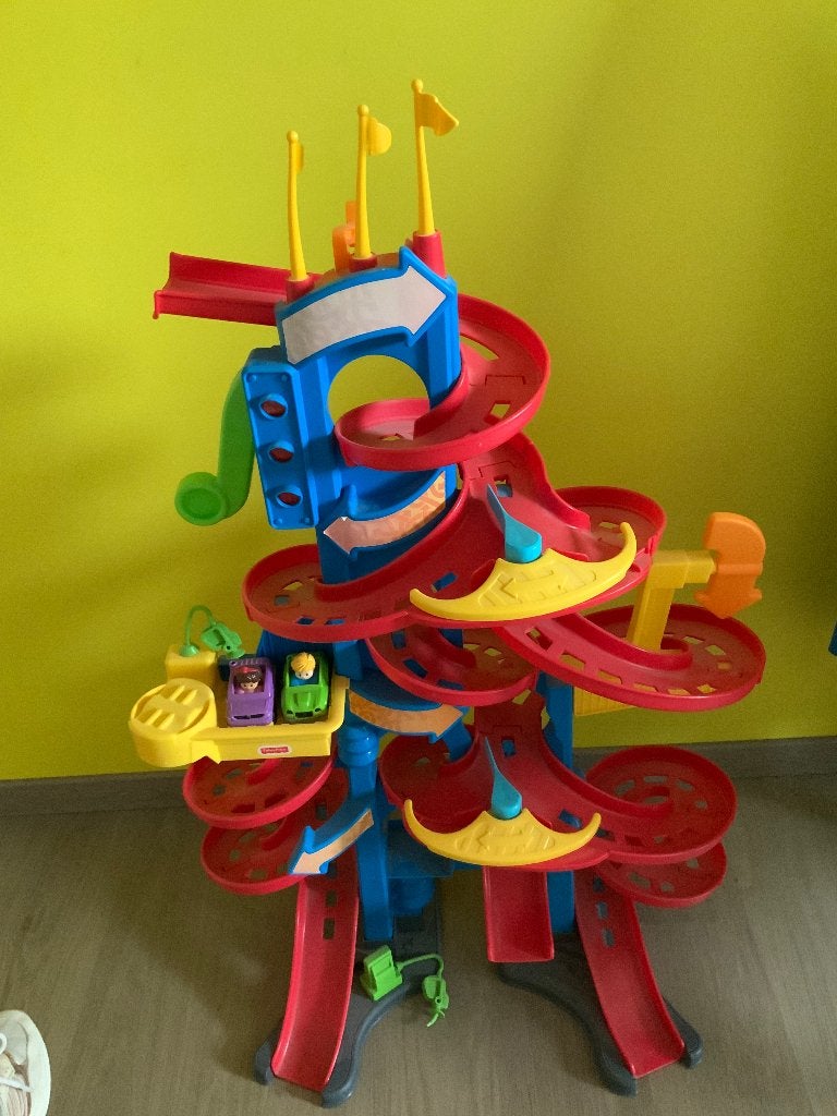 Racebaan, Kinderen en Baby's, Speelgoed | Racebanen, Handmatig, Ophalen, Overige merken, Racebaan