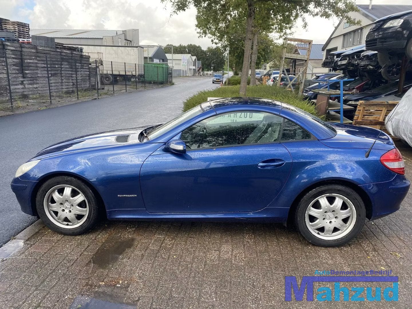 MERCEDES SLK R171 Blauw C345 Dak hardtop cabrio 2005-2011, Gebruikt, Mercedes-Benz AG, Mercedes-Benz, Mercedesstrasse 120
70372  Stuttgart, DE