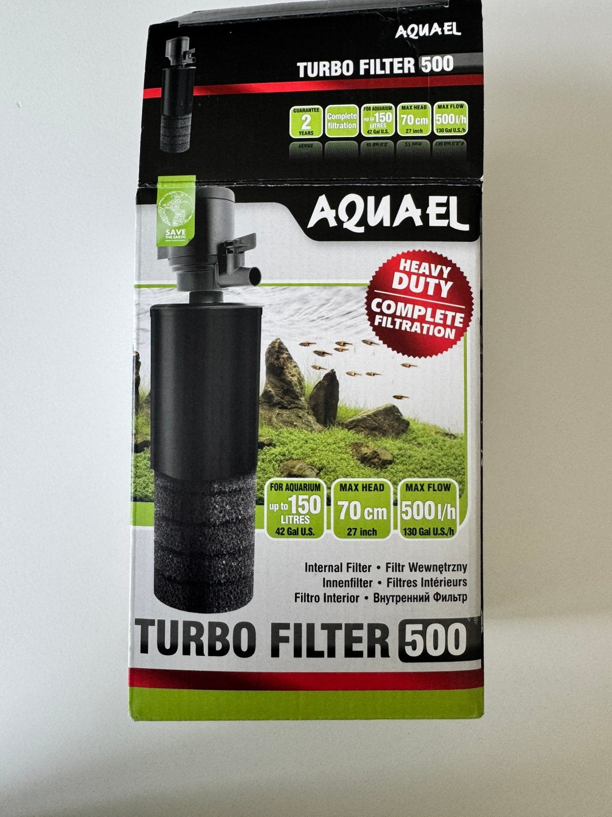 Filtre tubo aquarium, Enlèvement, Comme neuf