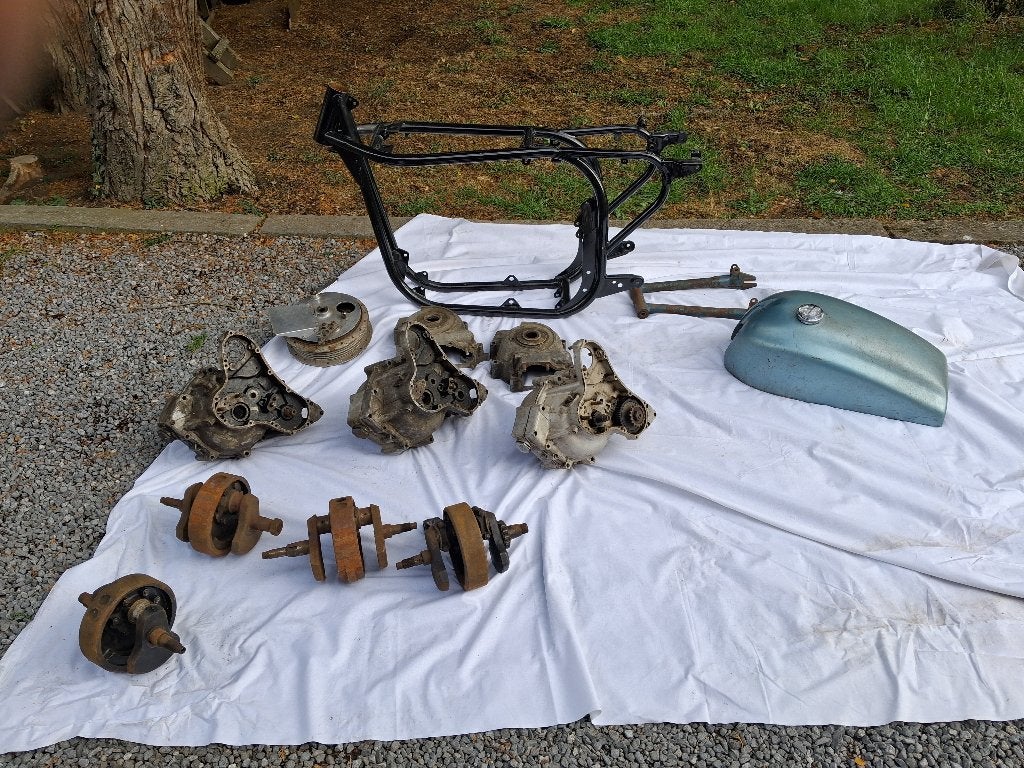 Pieces Norton Dominator, Motoren, Ophalen, Gebruikt