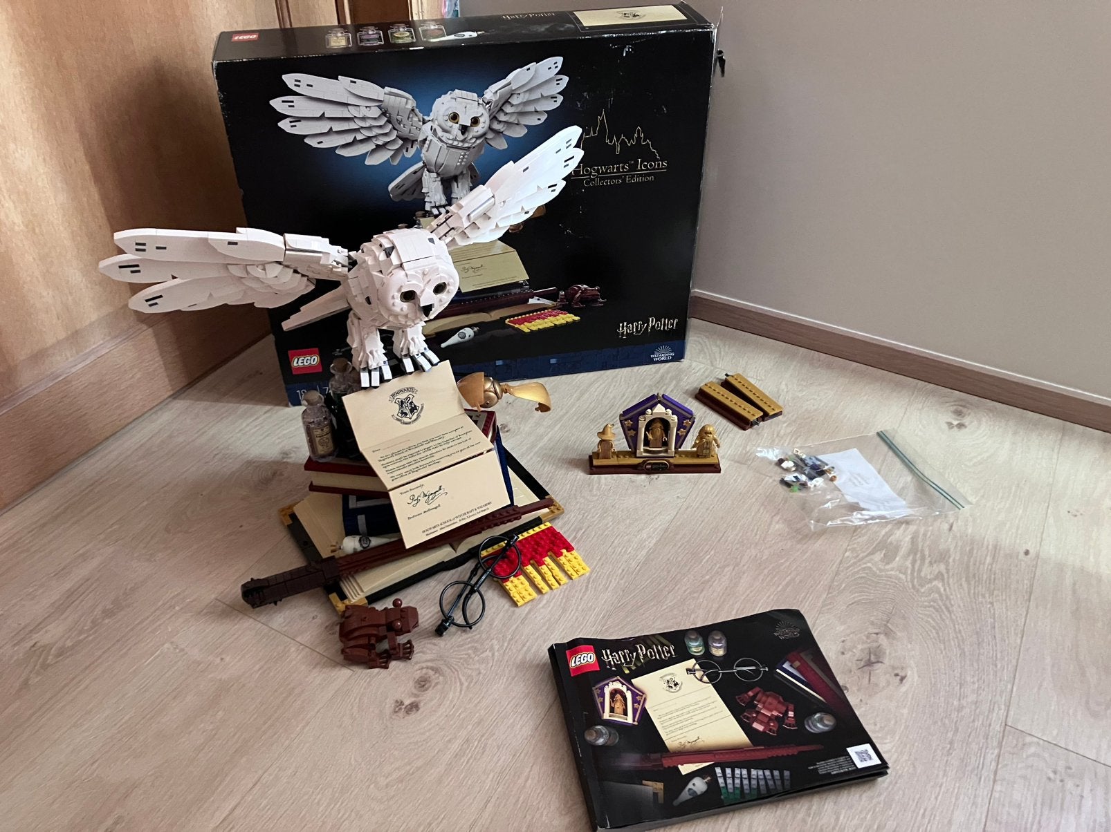 Lego 76391 Hedwige, Icônes de Poudlard, Enlèvement ou Envoi, Lego, Ensemble complet, Comme neuf