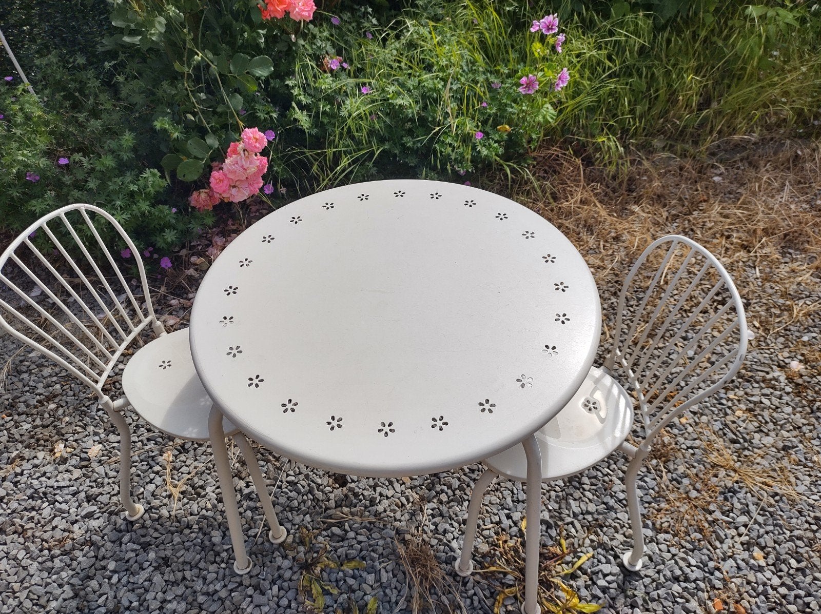 Kinder tuinset, Ophalen