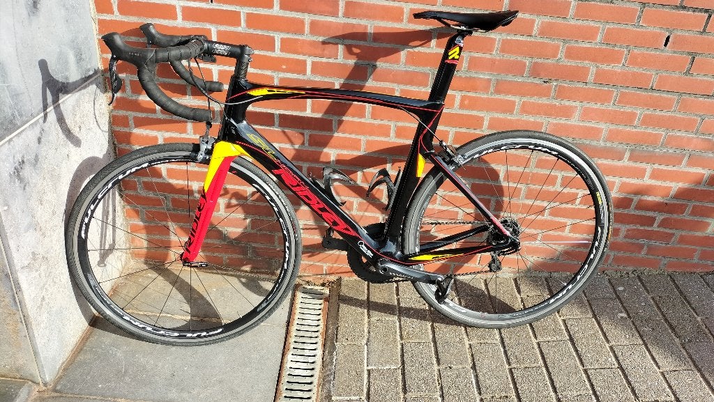racefiets ridley, Carbon, Velgrem, Zo goed als nieuw, 65 cm of meer