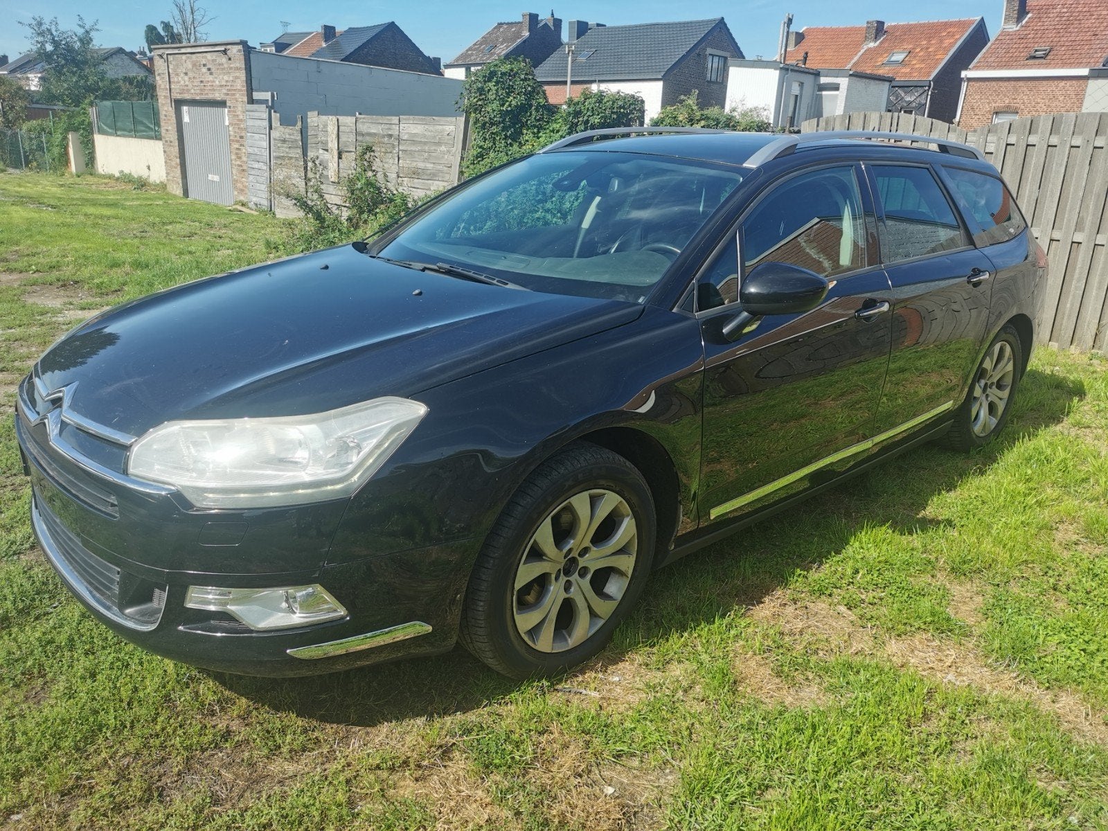 Citroen C5 HDi Break 2012, Euro 5, Zwart, 4 cilinders, Leder